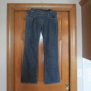Dry Aged Denim Women's Blue Jeans James Bootcut Size Tag 30 measures 34 inches